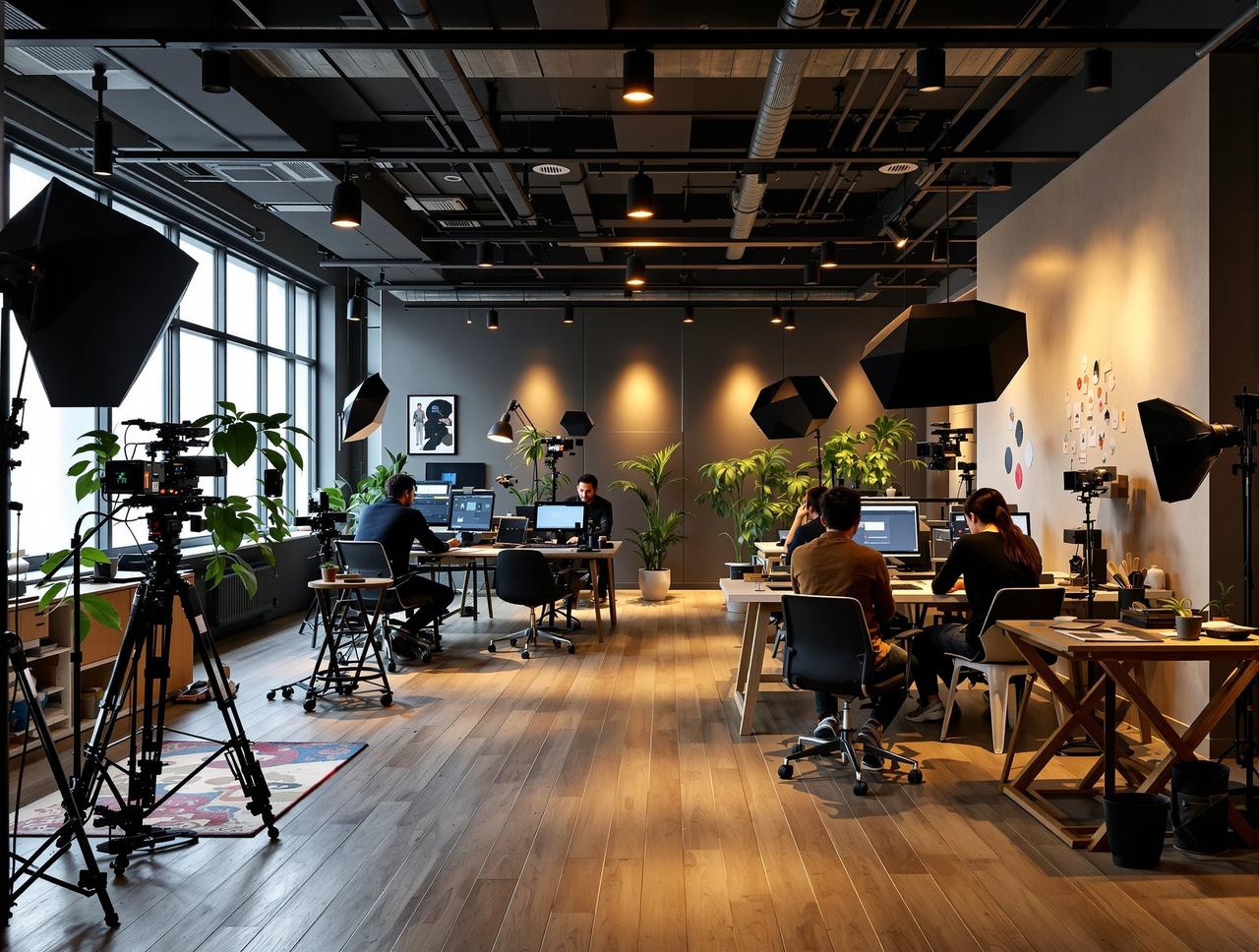 51视频传媒公司办公环境